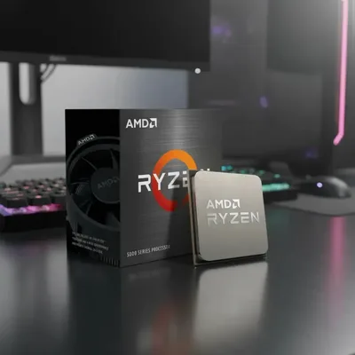 Processador AMD Ryzen 5 5500 3.6GHz 4.2GHz Max Turbo Cache 16MB AM4