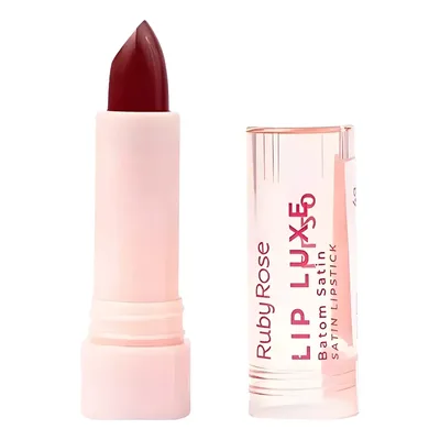Batom Bala Satin Lip Luxe Labial Linha Rosa Ruby Rose
