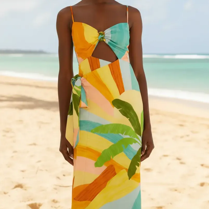Vestido Farm Rio Transpasse Paisagem Carioca