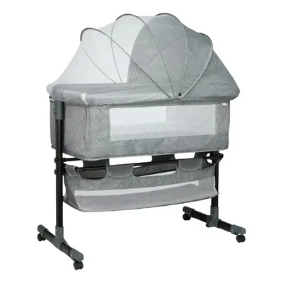Berço Portátil Bebê Acoplado Co-Bed Connect Maxi Baby - CINZA