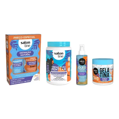 Kit Rotina Completa Definição Natural