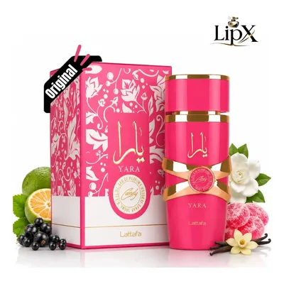 Perfume Árabe Yara Candy Lattafa Feminino Edp 100 Ml