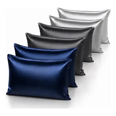 Kit 6 Capas Travesseiro Fronhas De Cetim Antifrizz Premium