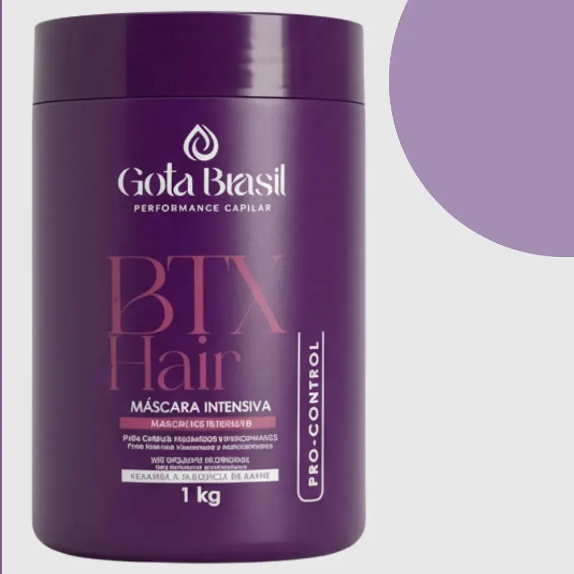 Btx Capilar Organico Liso Perfeito 1kg C Manteiga De Karite