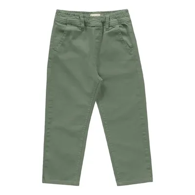 Calça Infantil Juvenil Em Sarja Verde Denin Fakini
