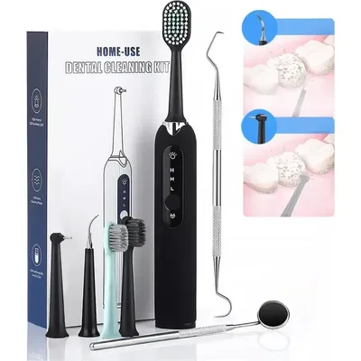 Escovas Dentes Elétrica Recarregável Duráve C/ 5 Refil Extra