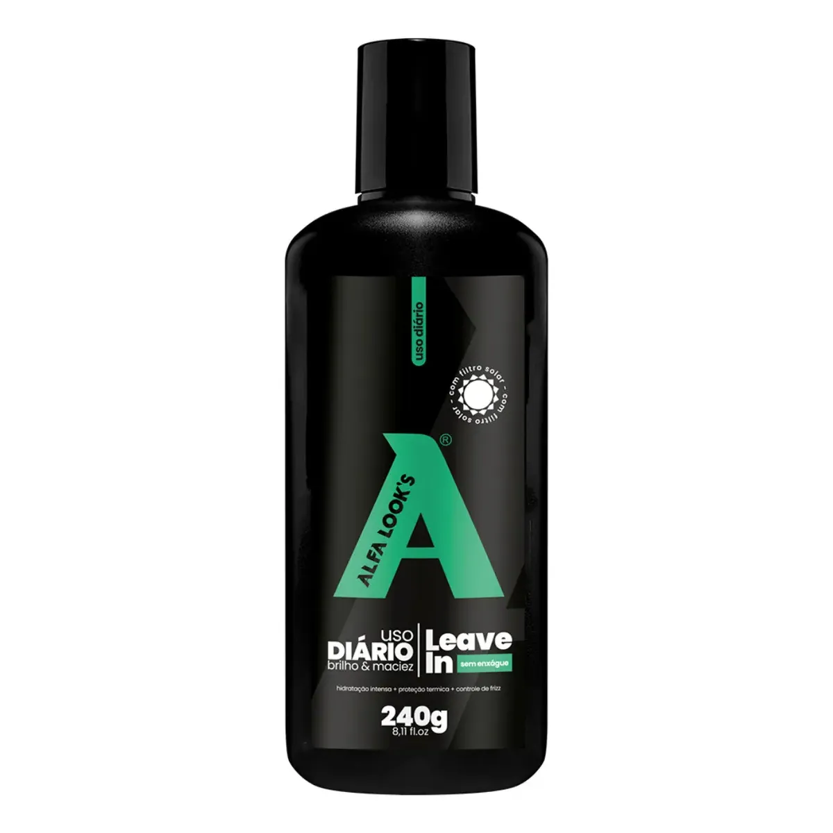 Leave In 240ml Reparação Total - Alfa Looks Brilho Maciez