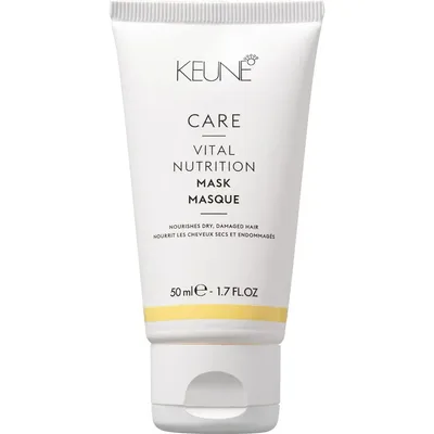 Máscara Keune Care Vital Nutrition 50ml Nutrição e Reparação para Cabelos Secos e Danificados