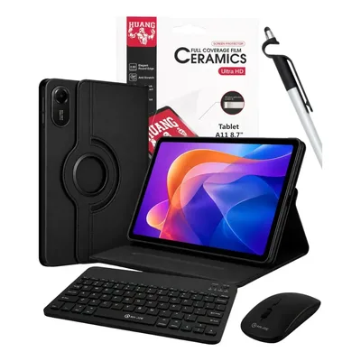 Capa Para Xiaomi Redmi Pad 2 Tela 11 - Kit Completo Premium Cor Preto