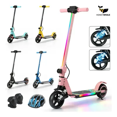 Patinete Elétrico HONEYWHALE E10S Rosa com Suspensão Dianteira, para Crianças de 6 a 12 Anos