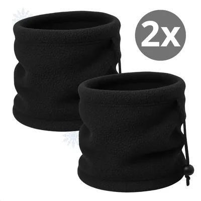 Kit Balaclava Moto Térmica Touca Gola Cachecol Echarpe Gorro De Corazon - 2 Unidades