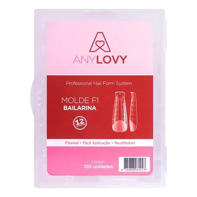 Molde F1 Anylovy Cor Bailarina 120 unidades