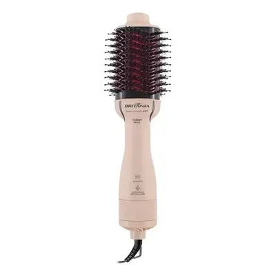 Escova Secadora E Modeladora Britânia 4 EM 1 ANTI FRIZZ BRILHO E MACIEZ BEC07R 1300W 127V/220V