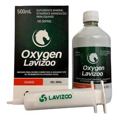 Oxygen Lavizoo Suplemento Resistência Força P/ Equino 500ml
