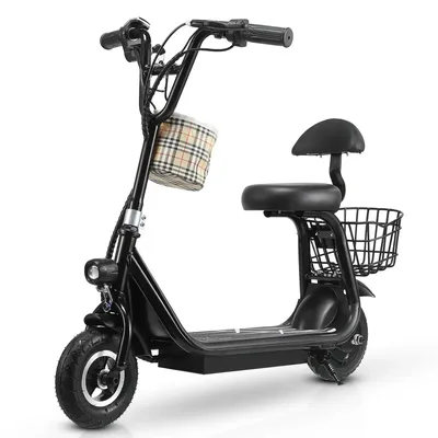 Patinete Elétrico HONEYWHALE JL005 para Crianças e Adolescentes com Assento, Pneus Sólidos de 8" e Bluetooth