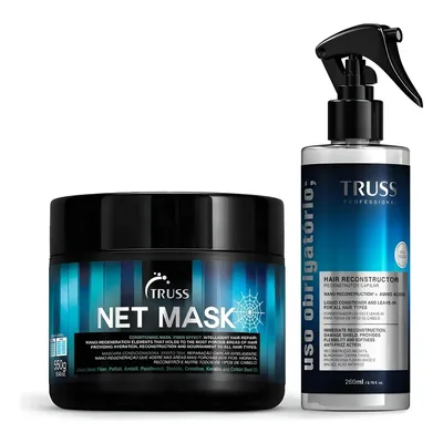 Kit Truss Uso Obrigatório Net Mask Regeneração (2 Produtos)