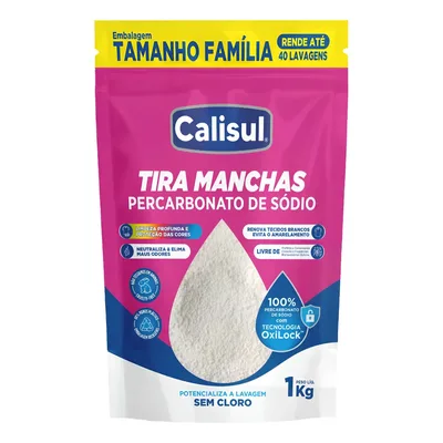 Percarbonato de Sódio Calisul Original - Tira Manchas 1kg