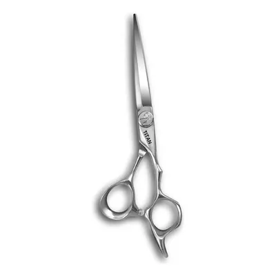 Tesoura Titan Fio Navalha Convex Edge Silver Line Tt65 - 6.5 Polegadas - Aço Cobalto e Molibdênio