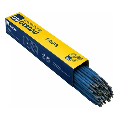 Eletrodo Revestido E6013 2,5mm 1kg Solda Ferro Aço Gerdau Azul