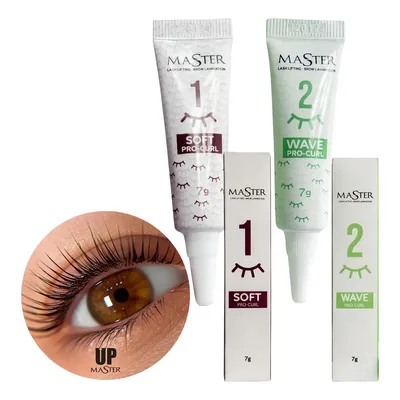 Kit Master Premium Passos 1 e 2 Lash Lifting Brow Lamination 7g