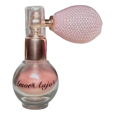Iluminador Em Spray Power Para Corpo E Cabelo Alta Brilho Tom Da Maquiagem Cor 03 Rosa