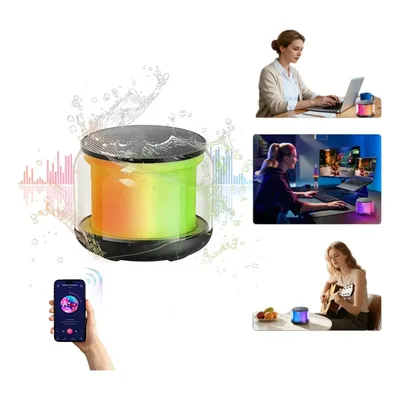 Hancdon S100 Caixa De Som Smart Station Com Usb Cable Preto