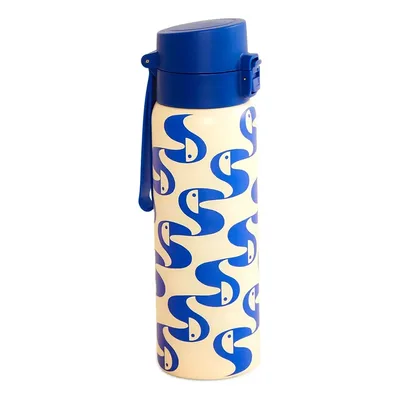 Garrafa Farm Etc Copatucano Azul 650 Ml Azul