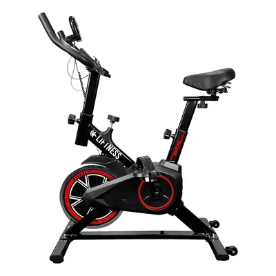 Bicicleta Ergométrica Profissional Spinning X11 Em Aço Carbono Suporta Até 120kg - Liftness Preto