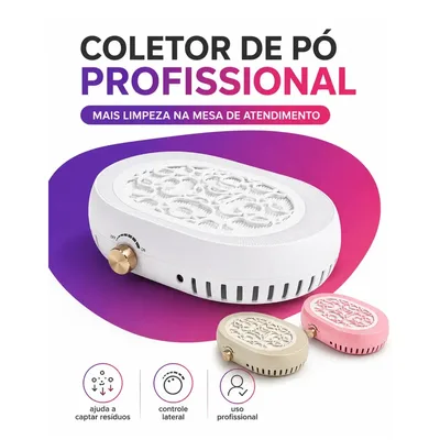 Coletor De Pó Para Unhas D&z 100w 4500rpm Profissional Branco