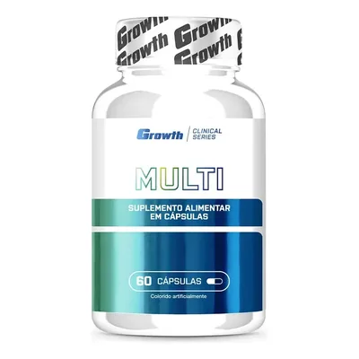 Multivitamínico 60 Cáps. Growth Supplements - Sem Sabor Sem Sabor