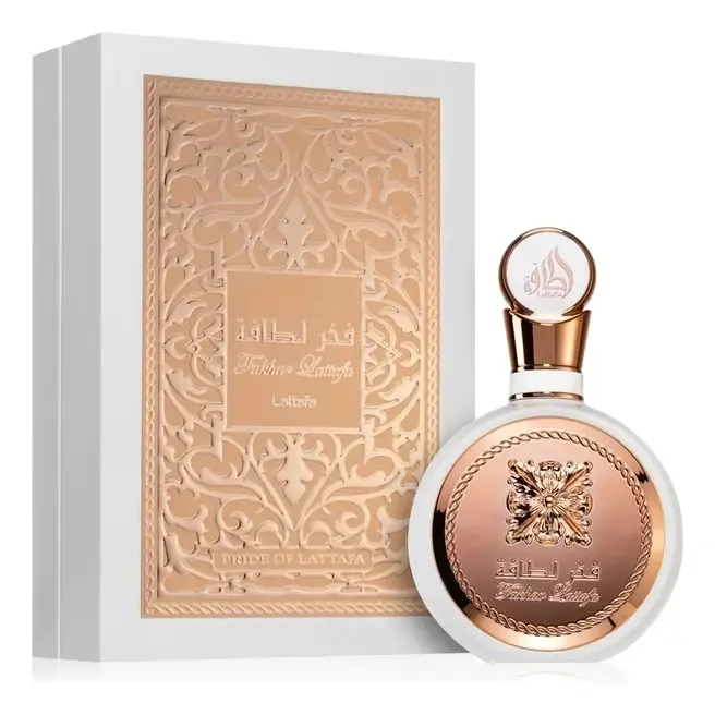 Perfume Árabe Fakhar Rose Lattafa Sereia Feminino 100ml Eau De Parfum