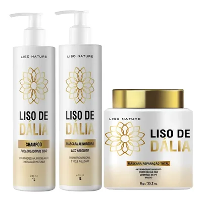 Kit Alisa E Trata Sem Formol Alisamento Por 6 Meses