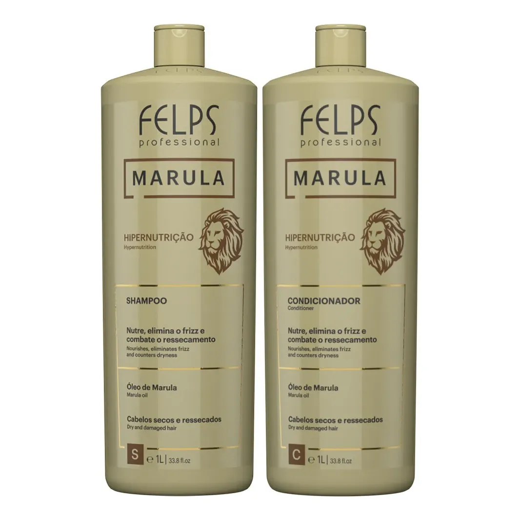 Felps Kit Marula Hipernutrição 2x1l +