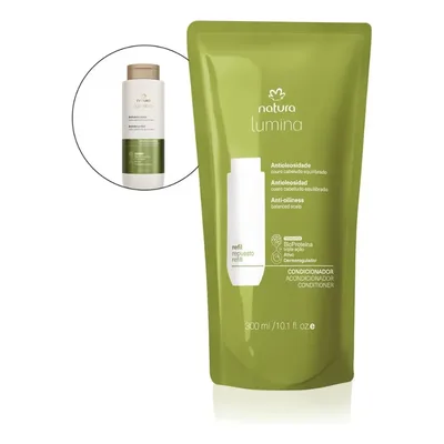 Refil Condicionador Suave Antioleosidade Natura Lumina 300ml