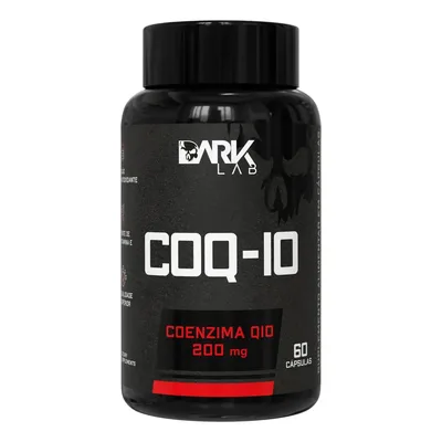 Coenzima Q10 200mg Por Porção 60 Cápsulas Dark Lab Sem Sabor