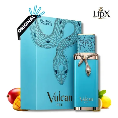 Perfume Arabe Vulcan Feu Citrico Frutado Edp 100ml Lipx