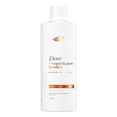 Shampoo Dove Uv Repair & Glow+ferulico Expert Em Danos 370ml
