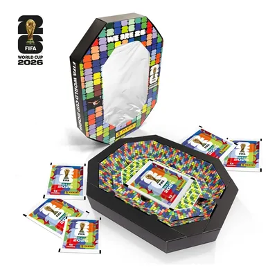 Copa Do Mundo 2026 Box Mini Estádio C/ 30 Envelopes De Figurinhas Fifa World Cup 2026