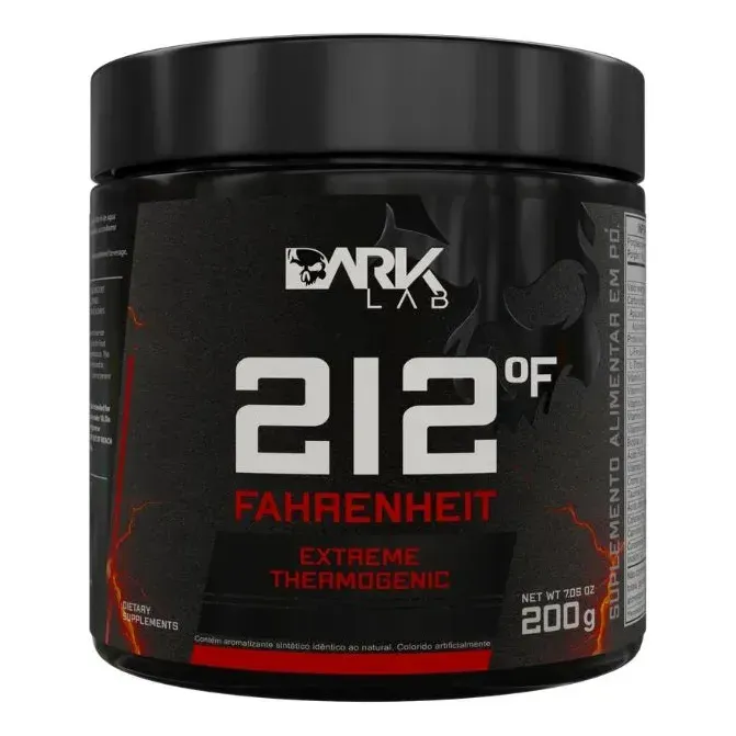 Termogênico 212 Fahrenheit Frutas Vermelhas 200g Dark Lab