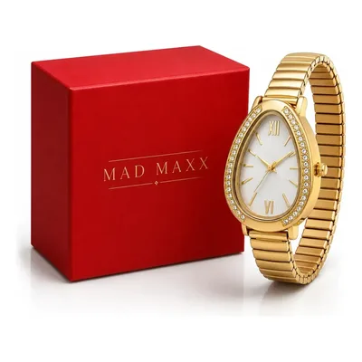 Relógio Feminino Dourado Com Detalhes Luxo Original Serpente Barato Promoção
