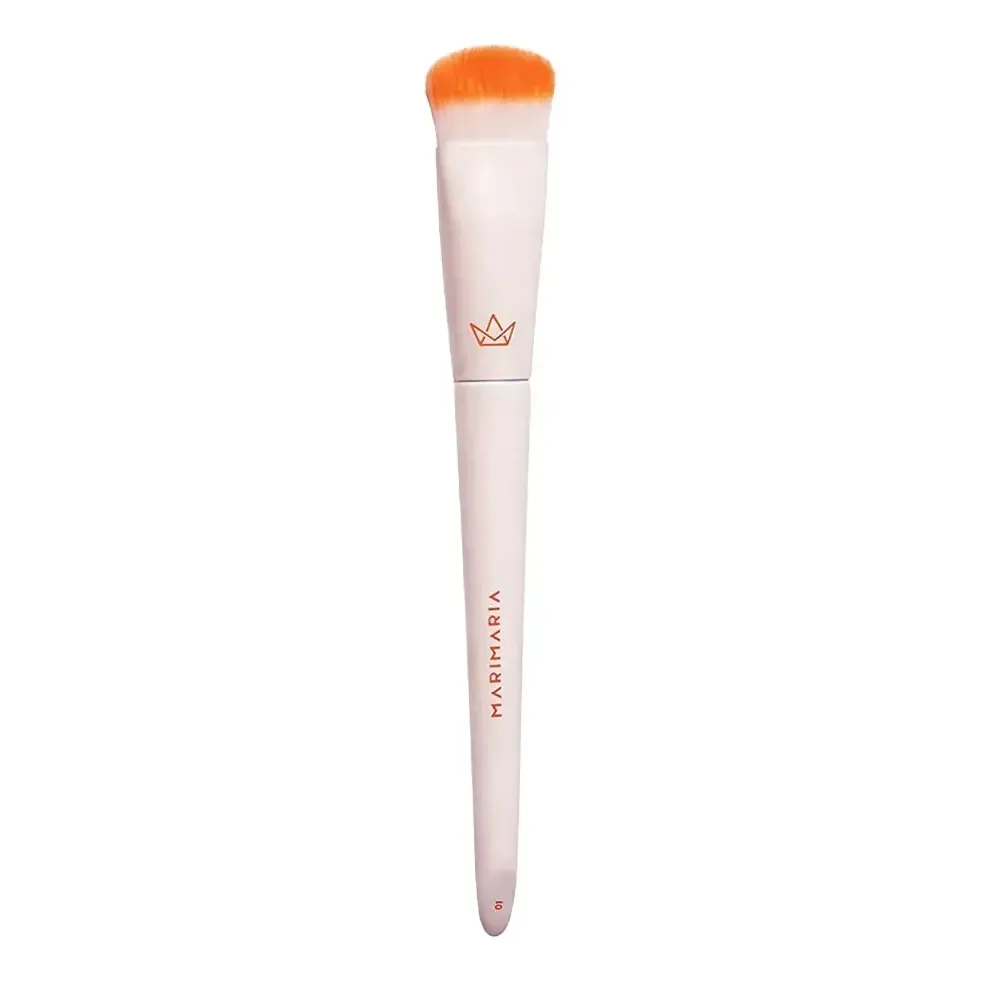 Pincel 01 - Triangular Para Base | Mari Maria Makeup Branco
