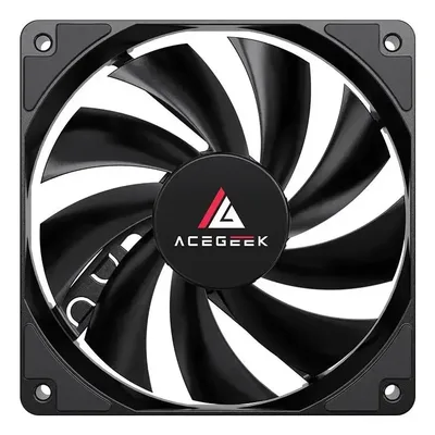 Ventoinha Acegeek Nocturn, 120mm, Preto, Ag-nocturn-bk
