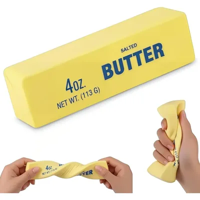 Brinquedo Squishy Formato Barra De Manteiga 4oz 1pcs/butter Bar