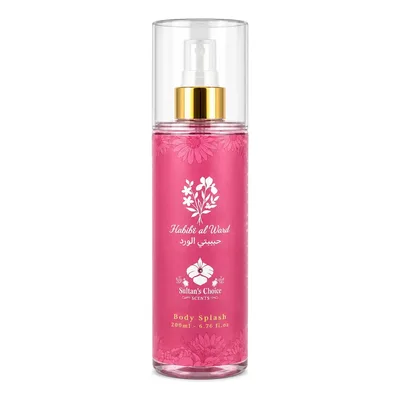 Body Splash Perfume Arabe Sultan's Choice Habibt 200ml