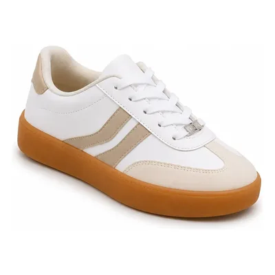Tênis Feminino Vizzano Samba Casual Confortável Original Branco Geométrico 36,0 Br