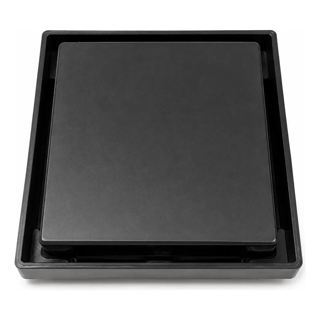 Ralo Invisível Flvx Hidro de 10 cm Quadrado com Válvula Antirretorno