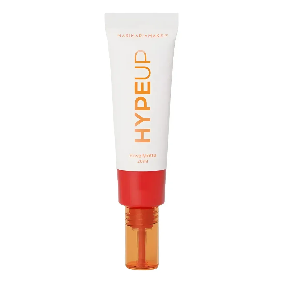 Base - Mari Maria - Hype Up - Acabamento Líquido Matte 20ml Vermelho
