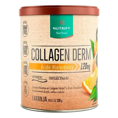 Collagen Derm (330g) Nutrify Sabor Laranja