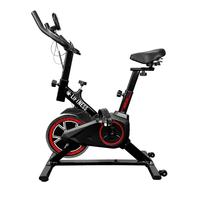 Bicicleta Ergométrica Spinning Profissional Liftness Academia Sport 120 Kg Preto Premium Bike academia para Cardio e Musculação com base