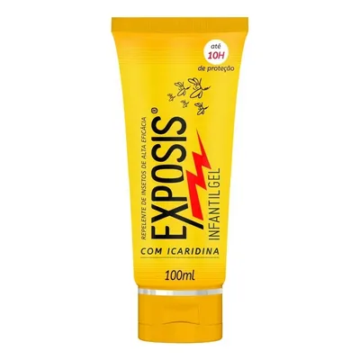 Repelente Infantil Exposis Gel Com Icaridina Gel 100ml